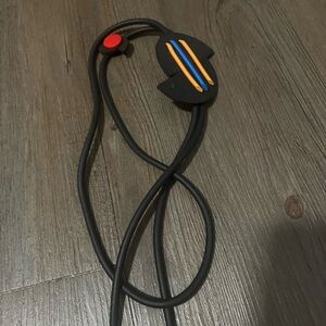 Black Necklace with Colorful Accents